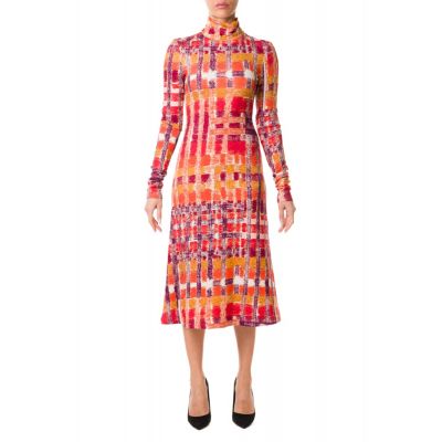 DRESS WITH PRINTED PATTERN