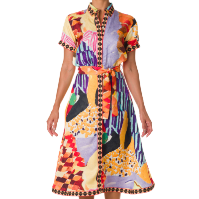 ABITO MIDI CON CINTURA