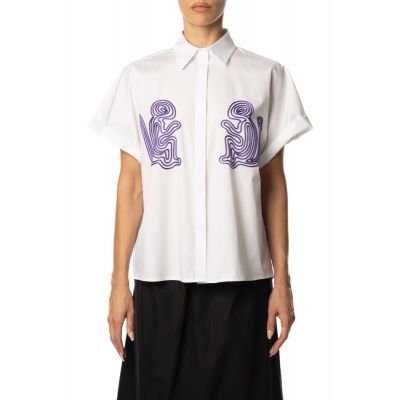 SHIRT WITH CORNELY EMBROIDERY