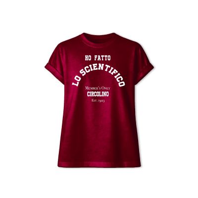HO FATTO LO SCIENTIFICO WOMAN T-SHIRT - DROP 1