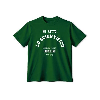 HO FATTO LO SCIENTIFICO MAN T-SHIRT - DROP 2