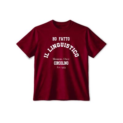 HO FATTO IL LINGUISTICO MAN T-SHIRT - DROP 3