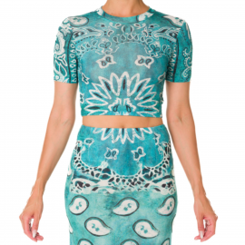 PAISLEY CROP TOP