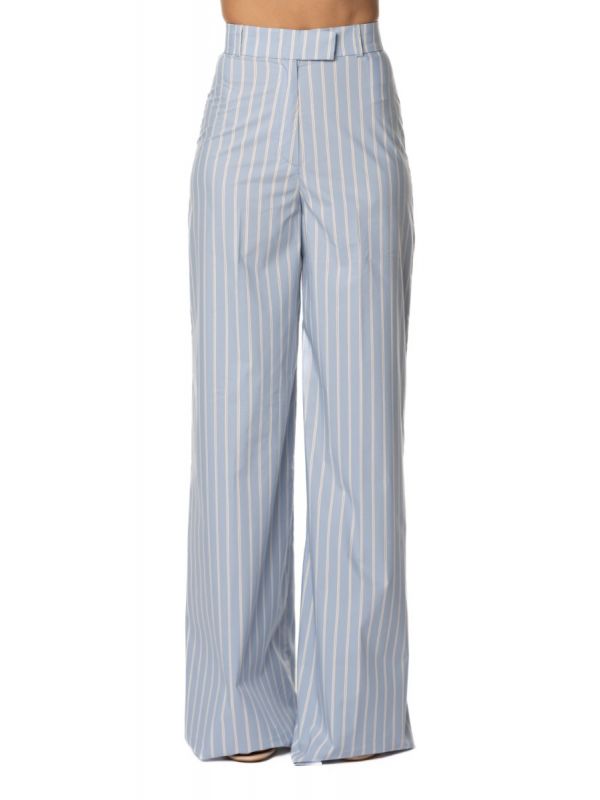 新品　sunsea 20ss pajama stripe wide pants Pivanzore Women's Stripe Pajama Pants Y2K Elastic High