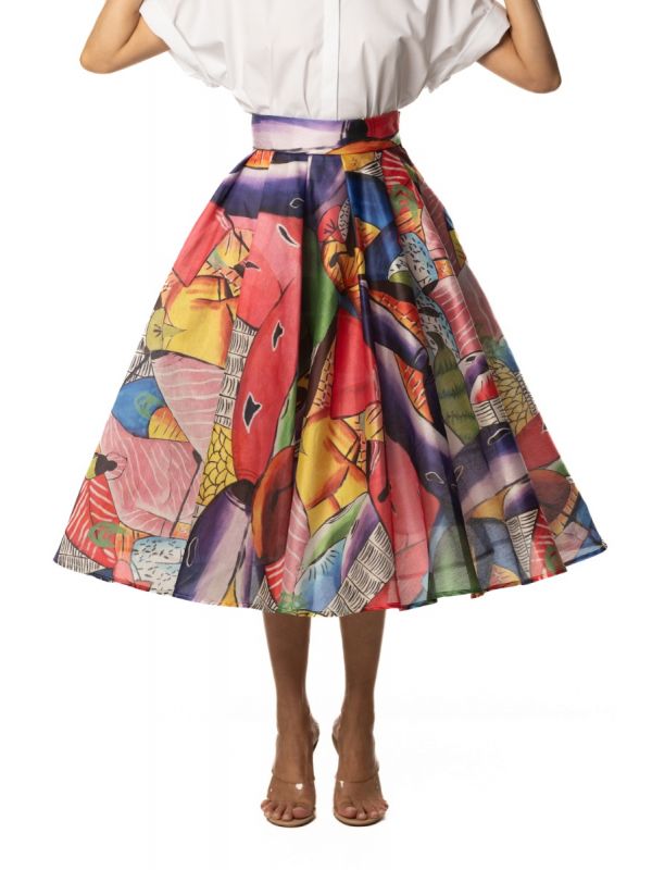 Stella Ruched Skirt - Ready To Ship